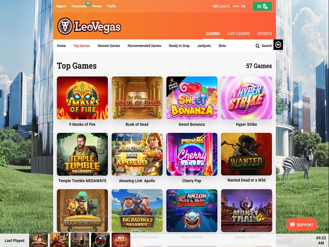 LeoVegas Casino Bonus and Promotions